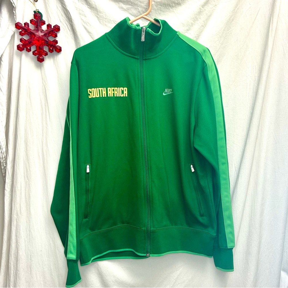 Vintage Nike Football South Africa Warm-Up Track Jacket Men XL